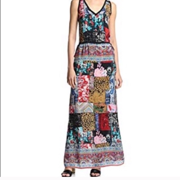 Anthropologie Dresses & Skirts - 👗 Anthropologie Tolani Bohemnian Silk Maxi Dress